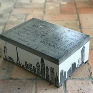 cityscape gift box